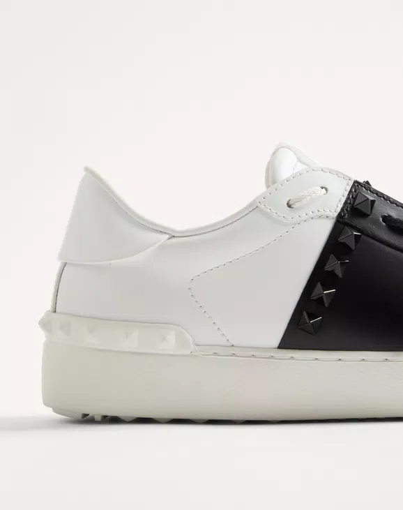 Valentino Rockstud Untitled Sneaker In Calfskin Leather With Tonal Studs - Image 2